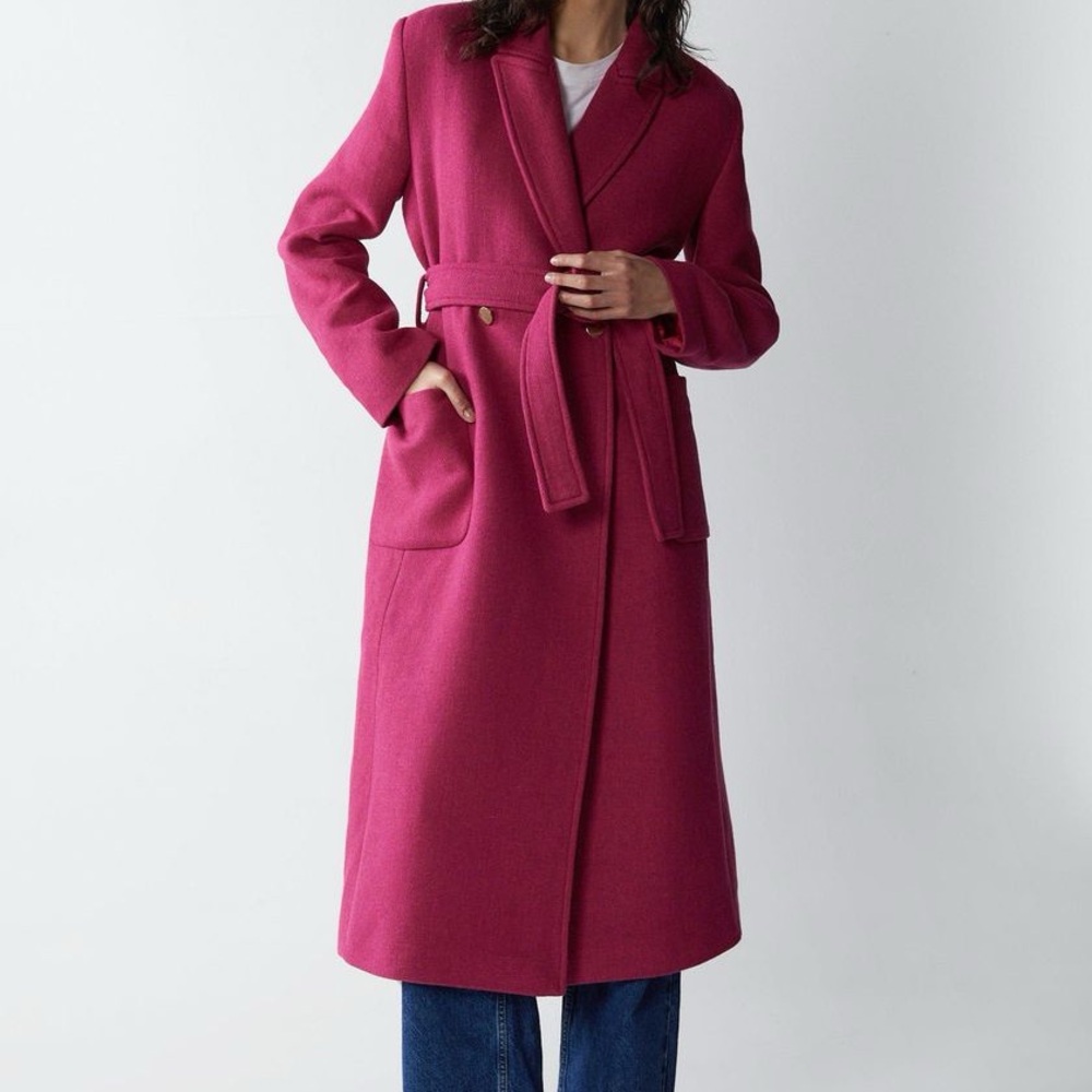a new day Women's Pink Trench Coat